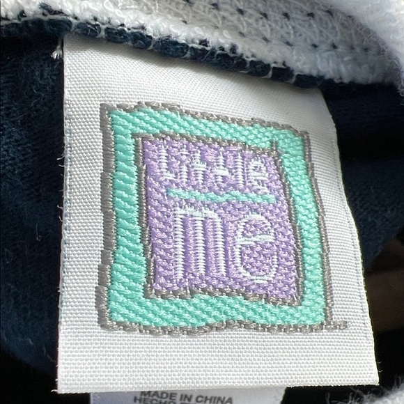 Little Me Baby Navy with Dog in Canoe Graphic Tee Style# 84803LK/LKI Size 6M - Picture 3 of 14